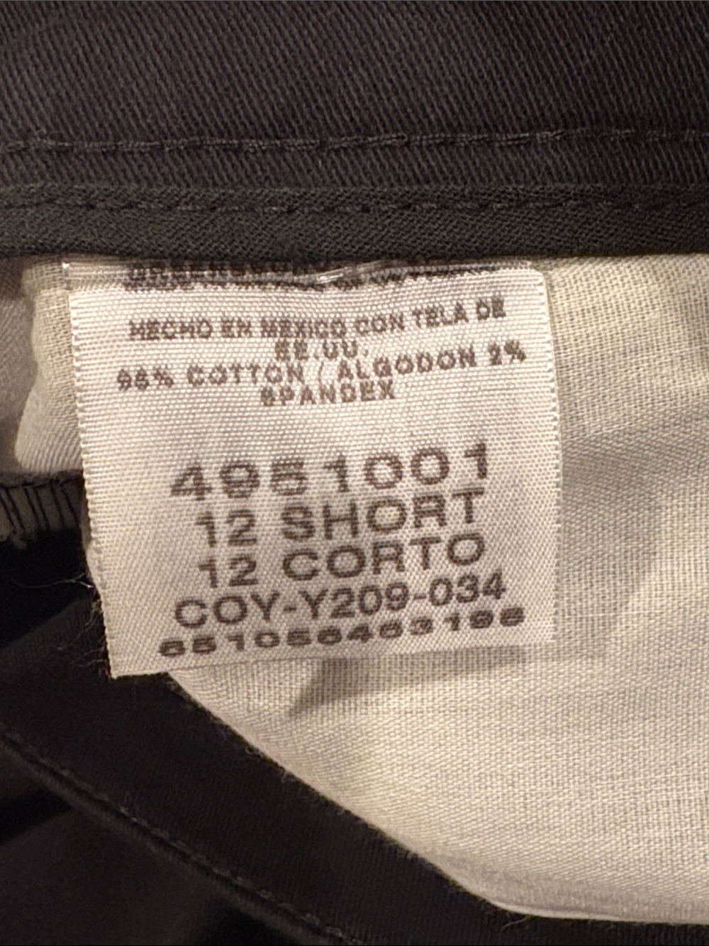 NWT Lee Straight Leg Pants, Black, Slims You, Plain Front, Relaxed Fit, 12S - Picture 11 of 12